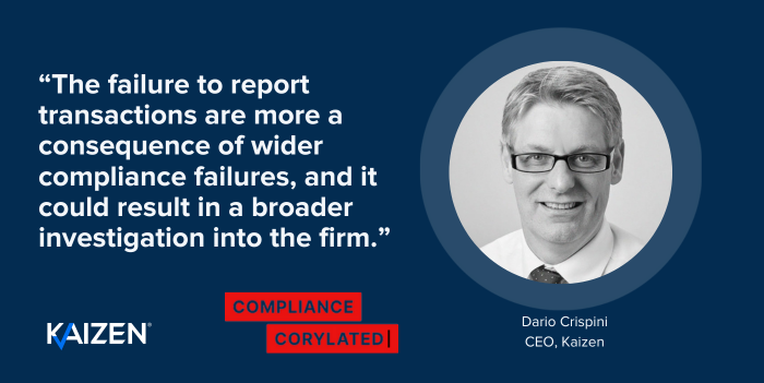 ‘It would be an easy win for the FCA’: Kaizen’s Dario Crispini speaks to Compliance Corylated